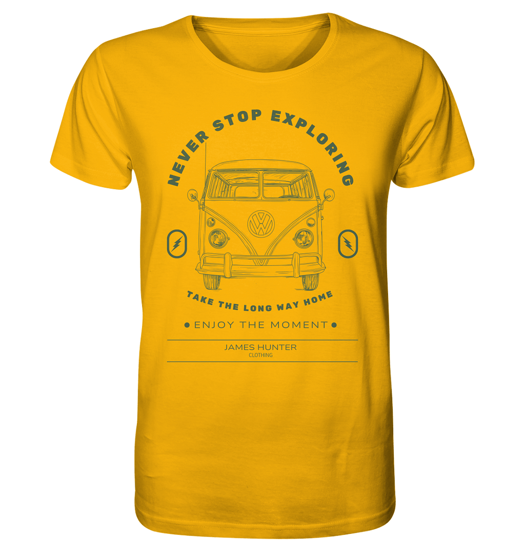 Never Stop Exploring - Organic Shirt