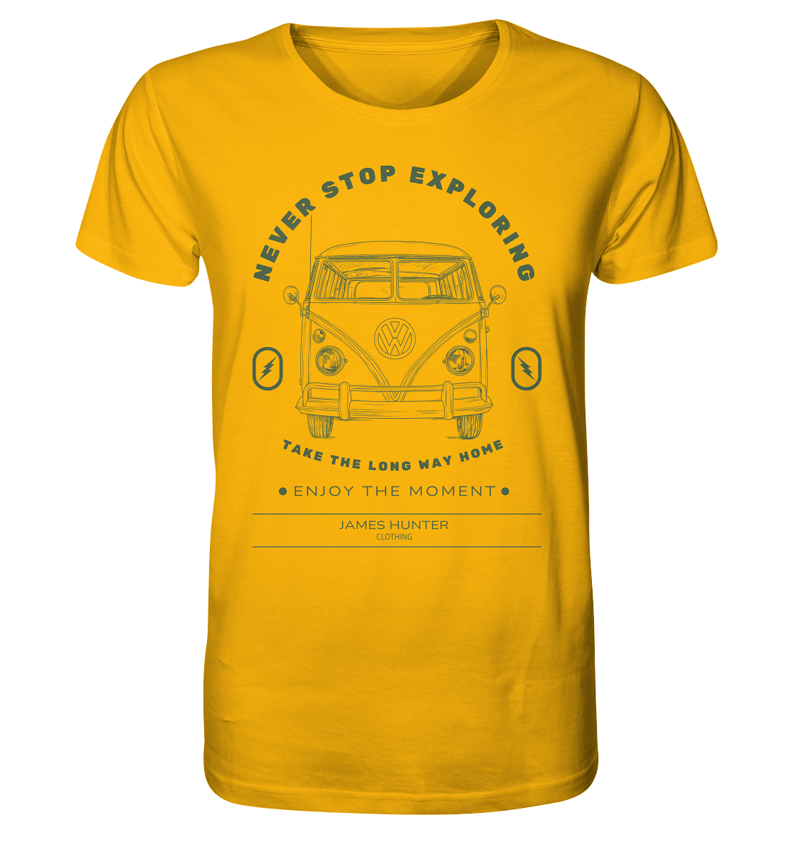 Never Stop Exploring - Organic Shirt