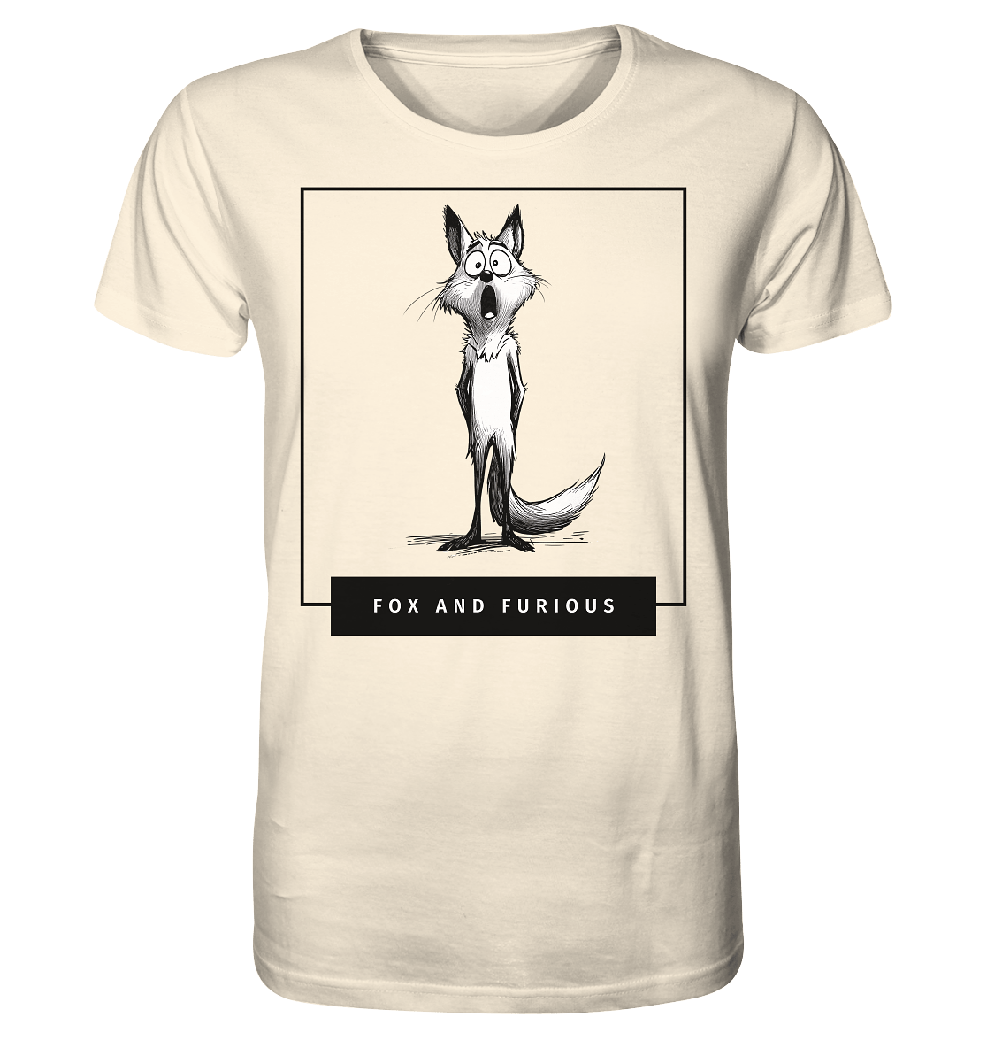 Fox and Furious - Organic Shirt