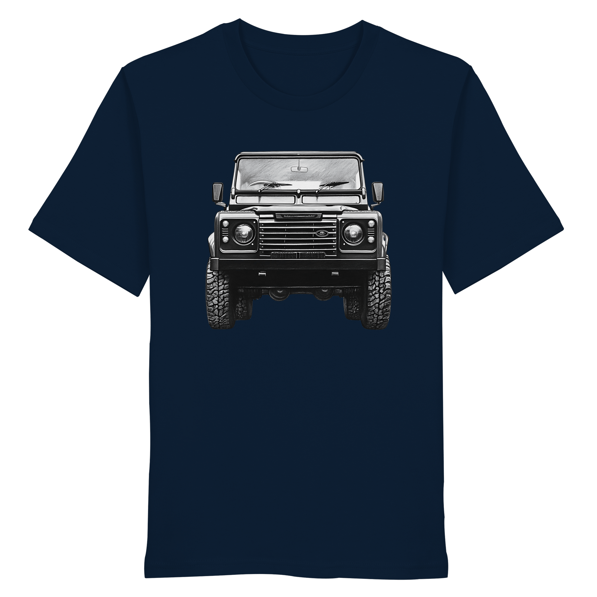 Not lost, just exploring - Defender Style ! - Organic Shirt