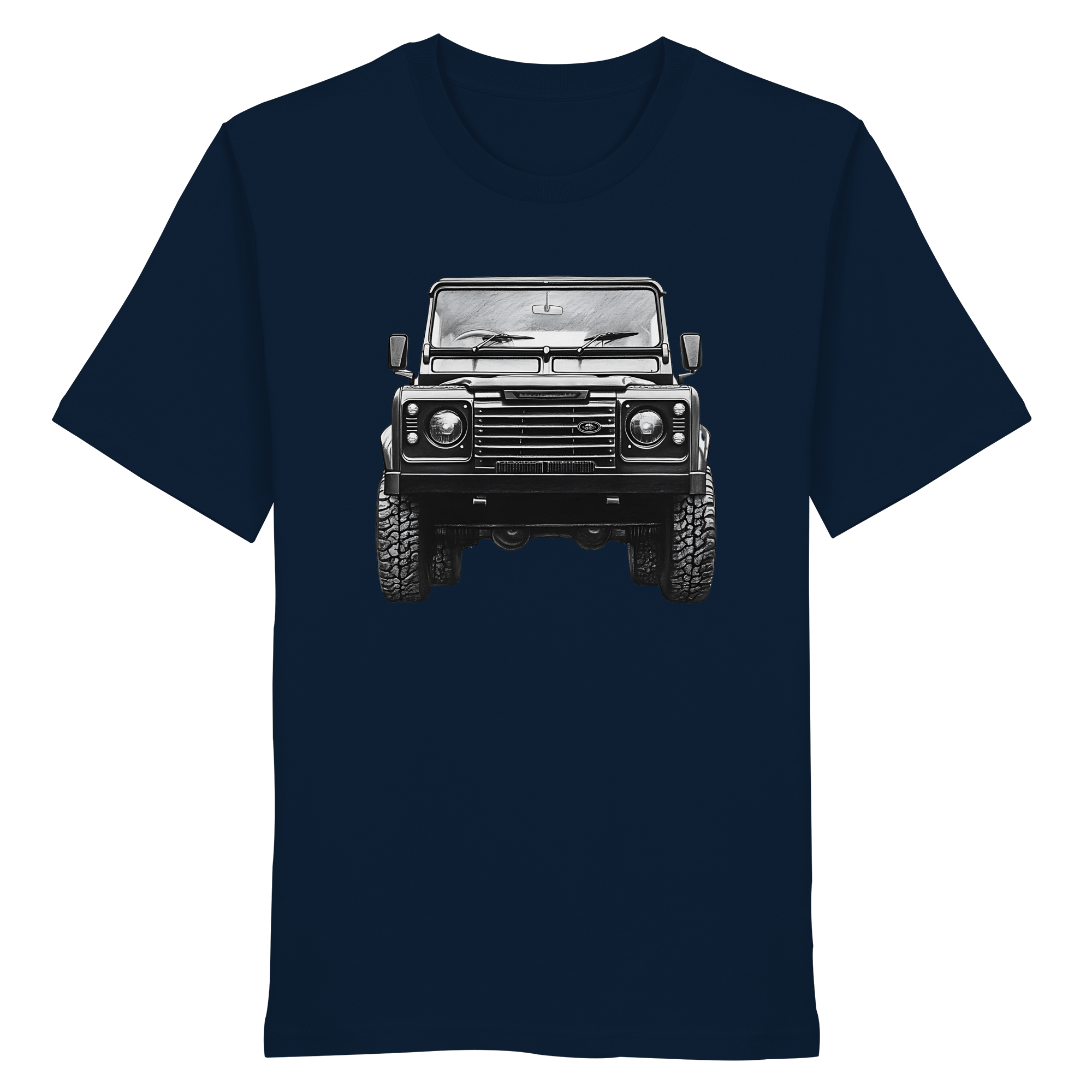 Not lost, just exploring - Defender Style ! - Organic Shirt
