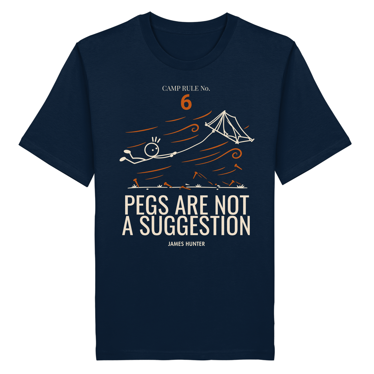 Rule 06 — Pegs Are Not a Suggestion - Organic Shirt