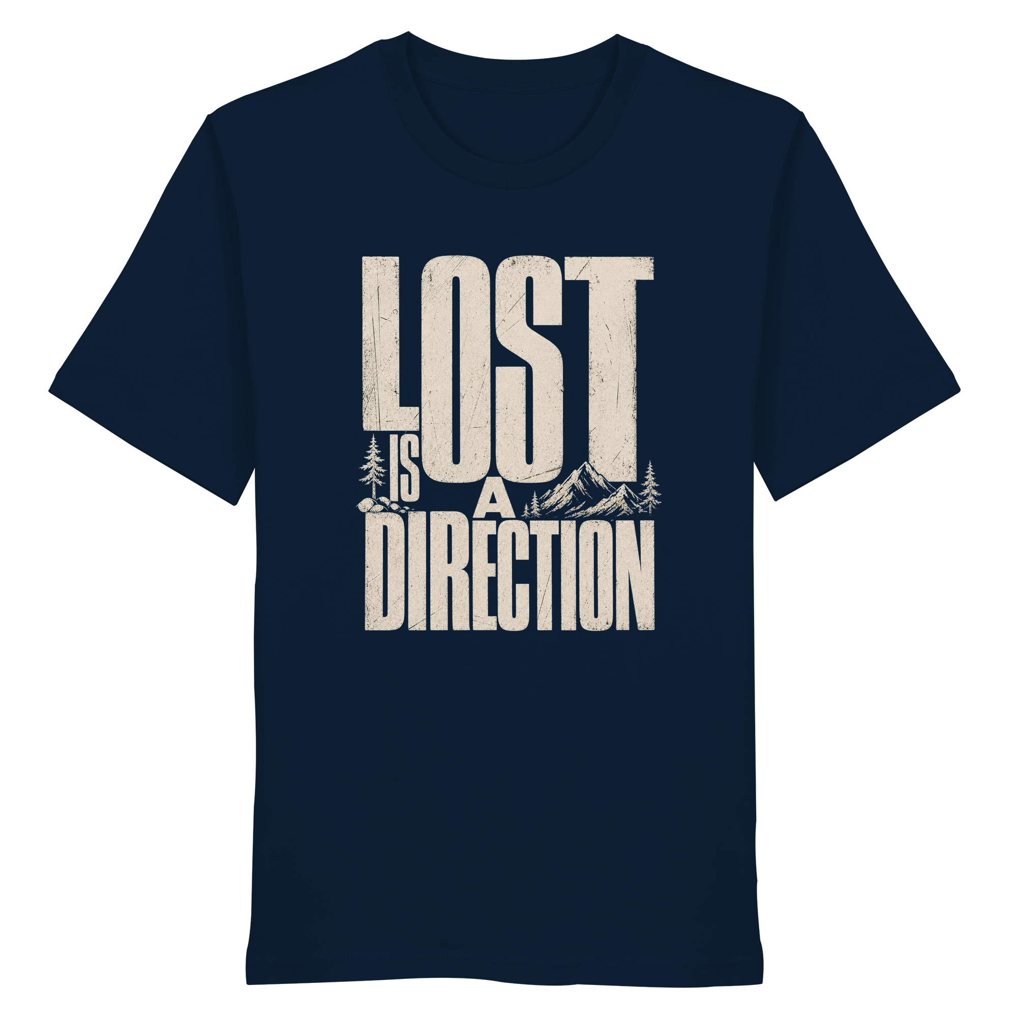 Lost Is A Direction - Organic Shirt