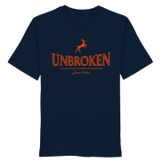 Unbroken — Leaping Deer Organic T-Shirt - Organic Shirt