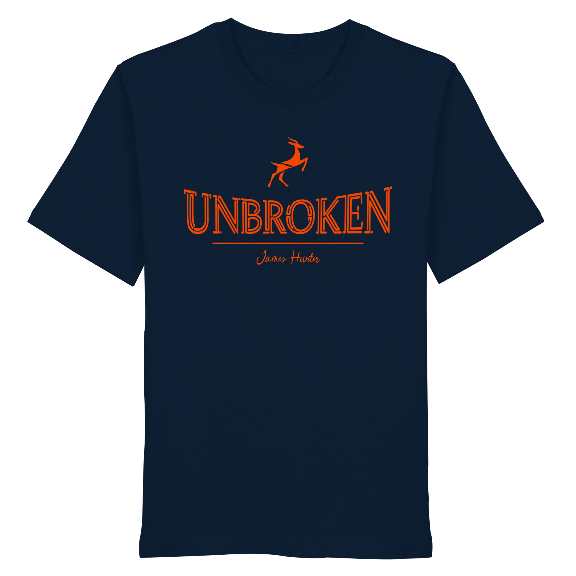 Unbroken — Leaping Deer Organic T-Shirt - Organic Shirt