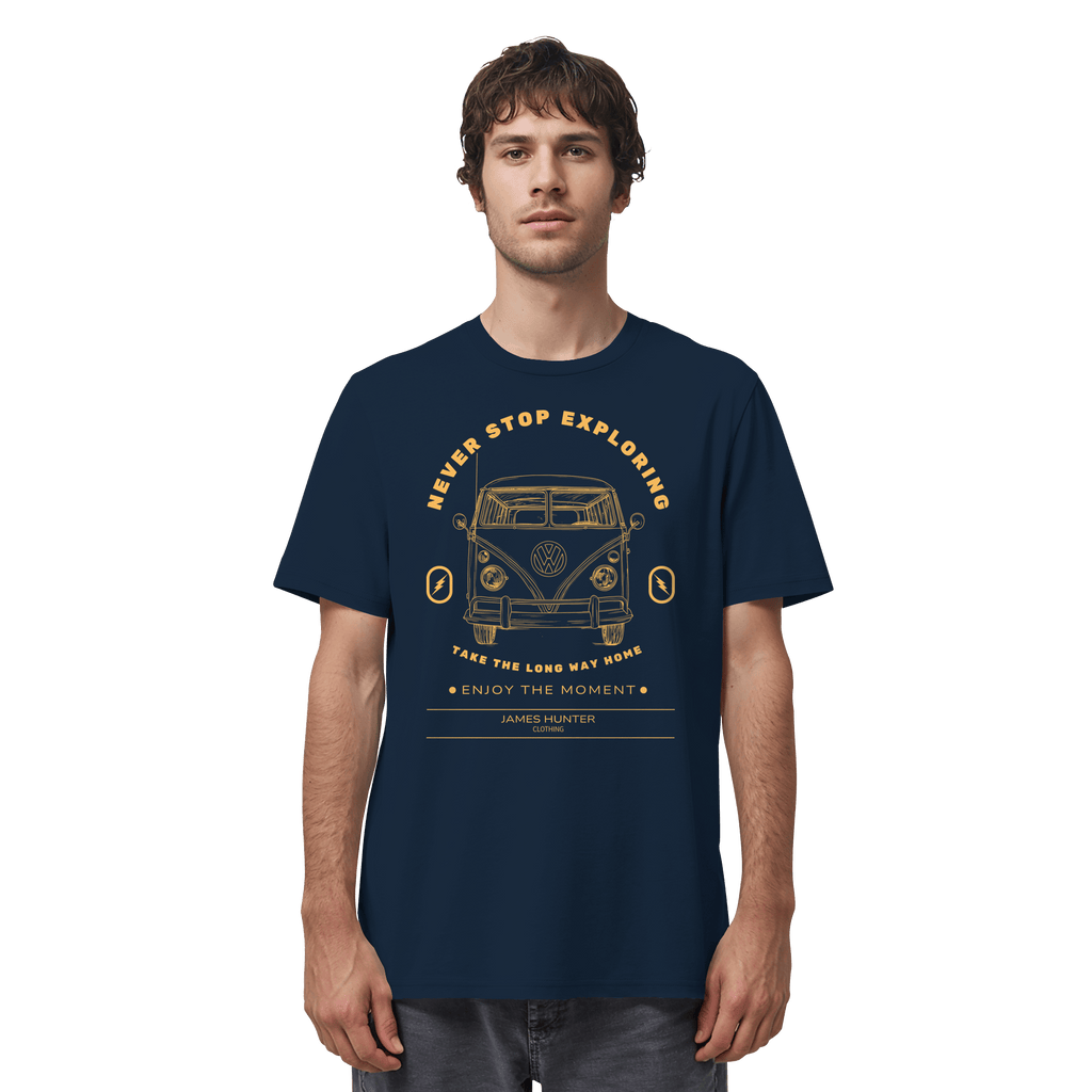 Never Stop Exploring - Organic Shirt
