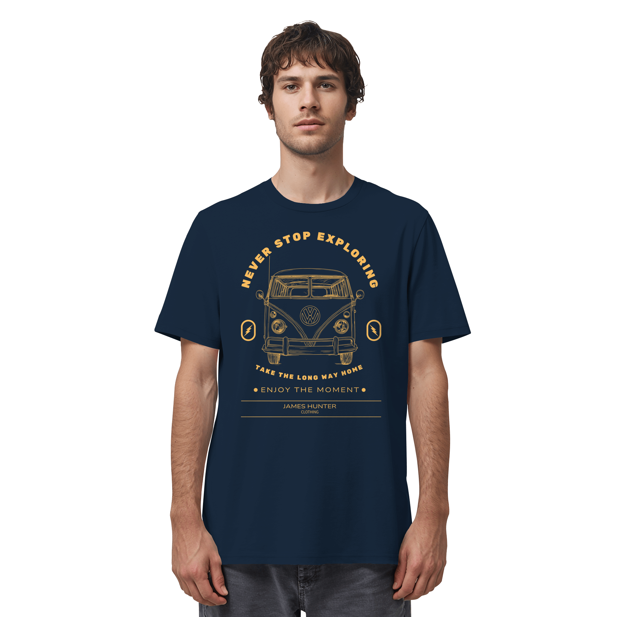 Never Stop Exploring - Organic Shirt