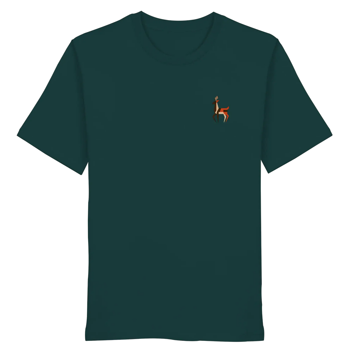 Geometric Woodland Art - Organic Shirt