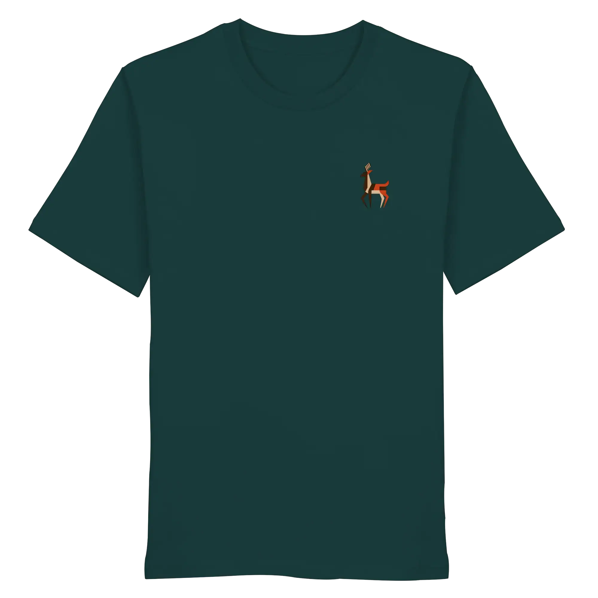Geometric Woodland Art - Organic Shirt