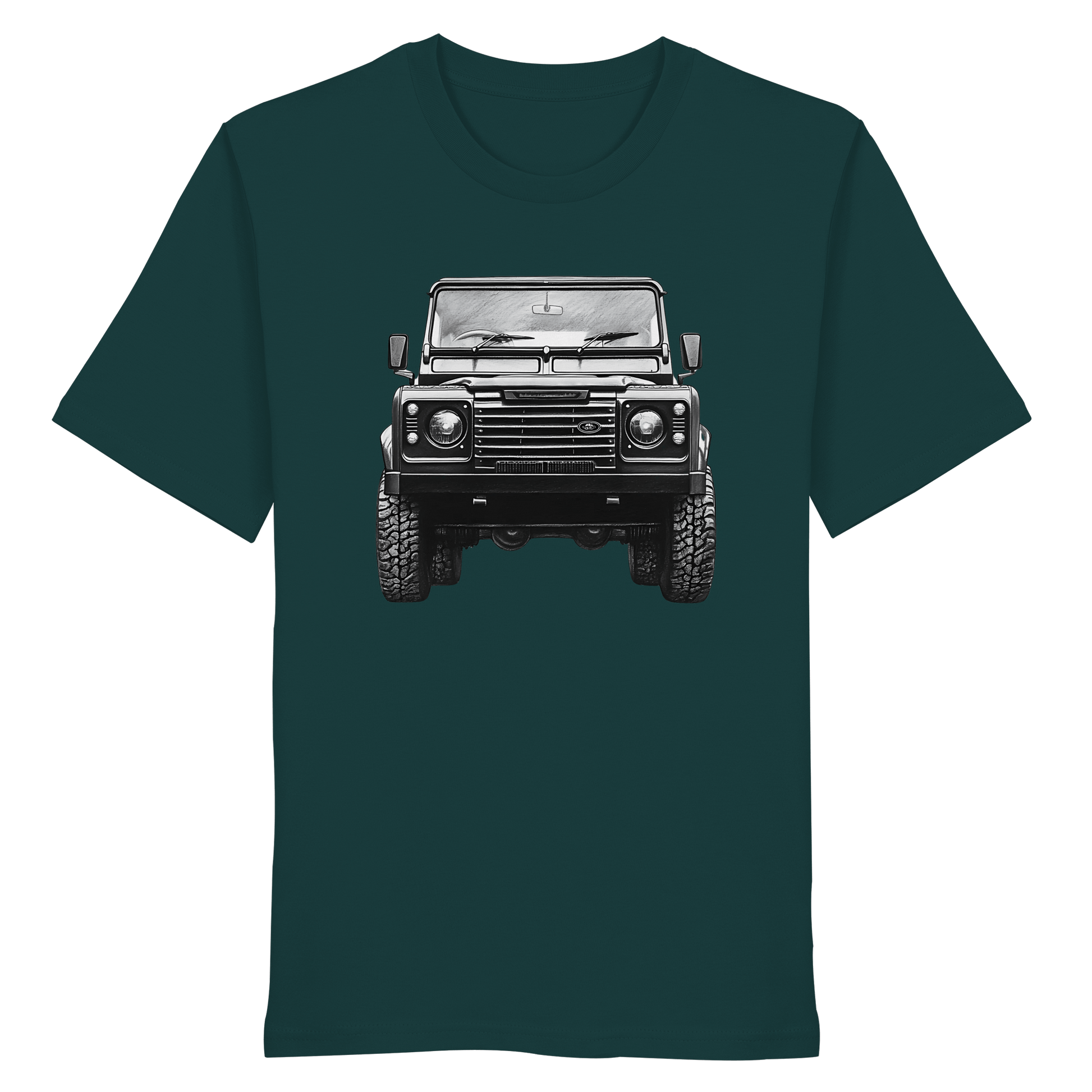 Not lost, just exploring - Defender Style ! - Organic Shirt