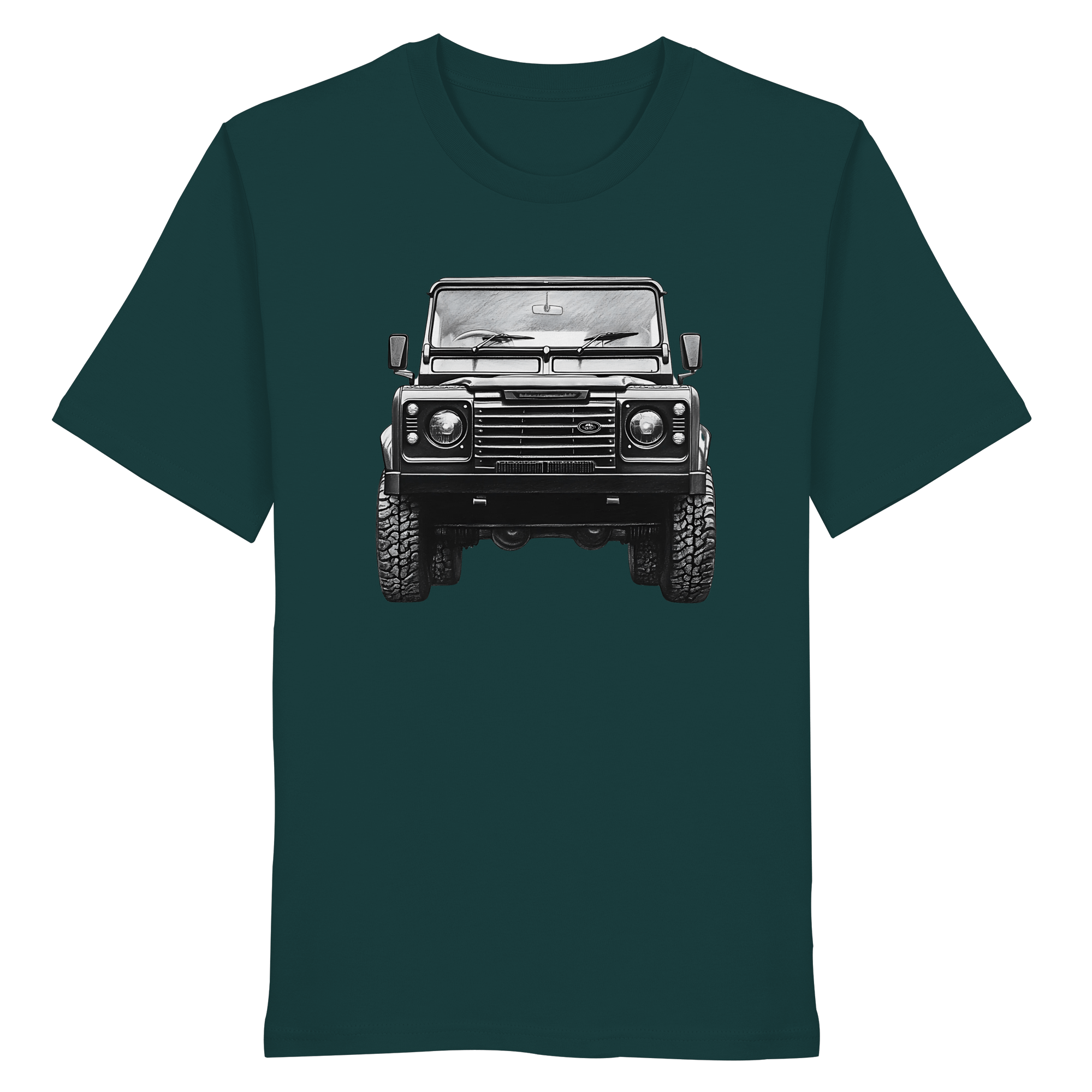 Not lost, just exploring - Defender Style ! - Organic Shirt