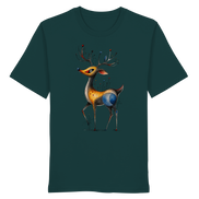 Surreal Stag — Art Collection Organic T-Shirt No. 11