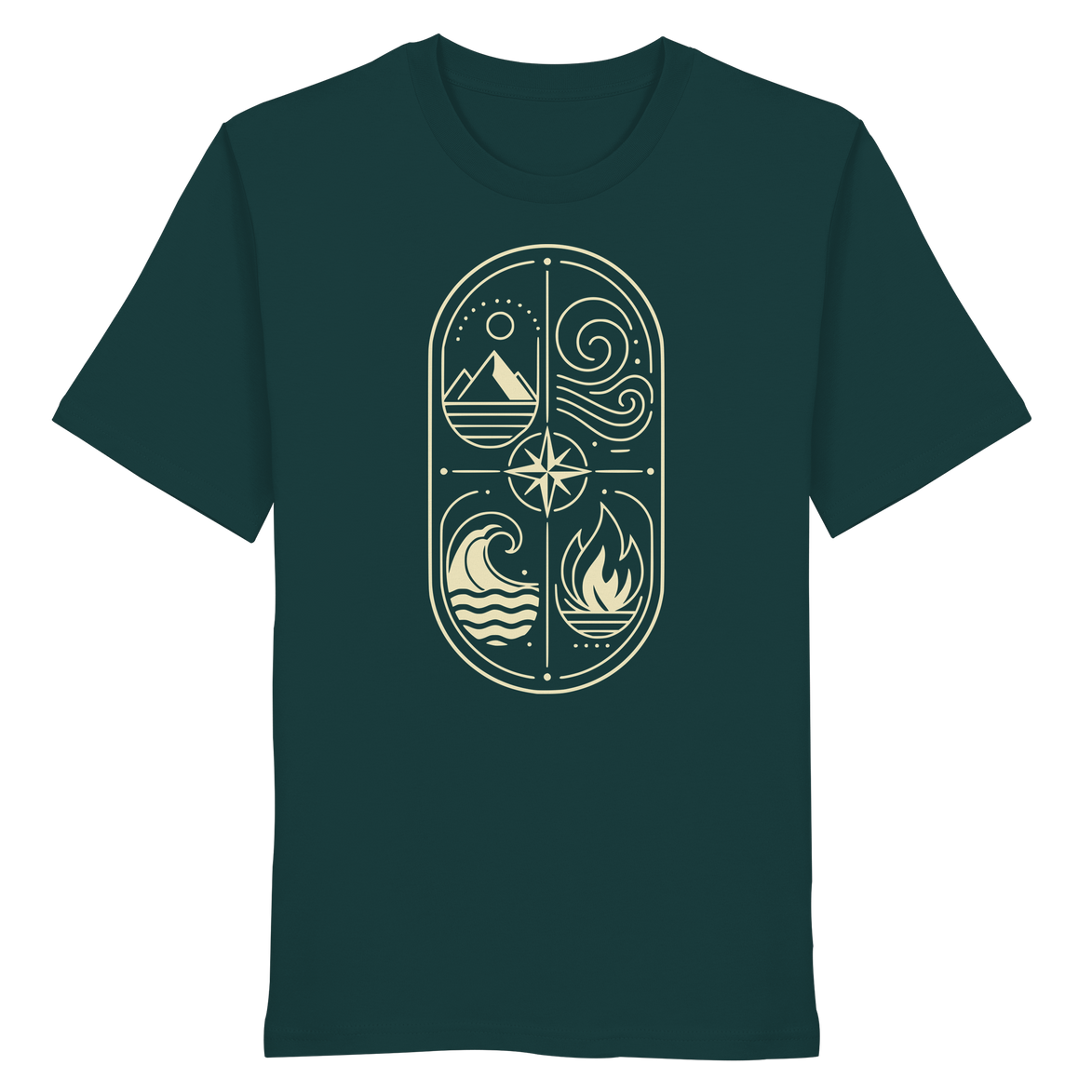 The Four Elements – Nature in Balance 1.0 - Organic Shirt
