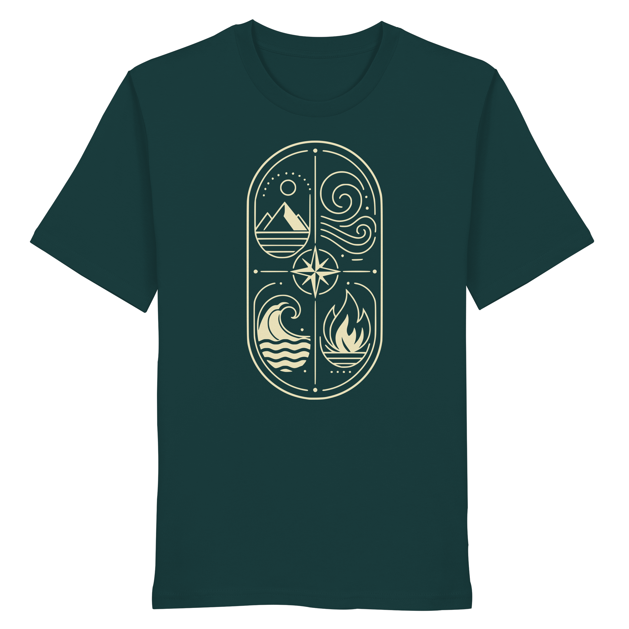 The Four Elements – Nature in Balance 1.0 - Organic Shirt