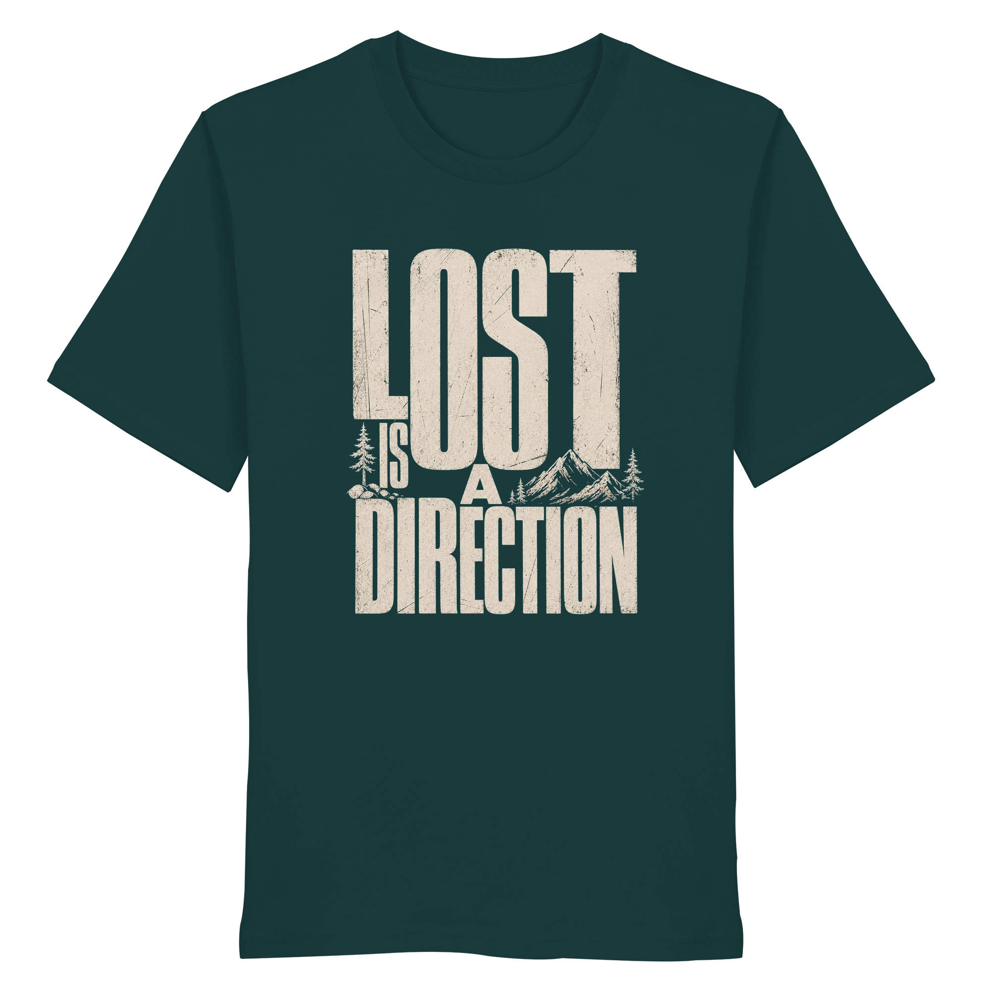 Lost Is A Direction - Organic Shirt
