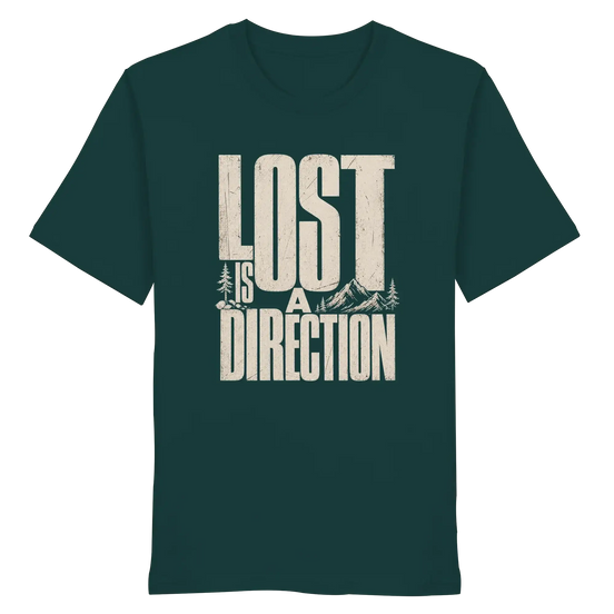 Lost Is A Direction - Organic Shirt