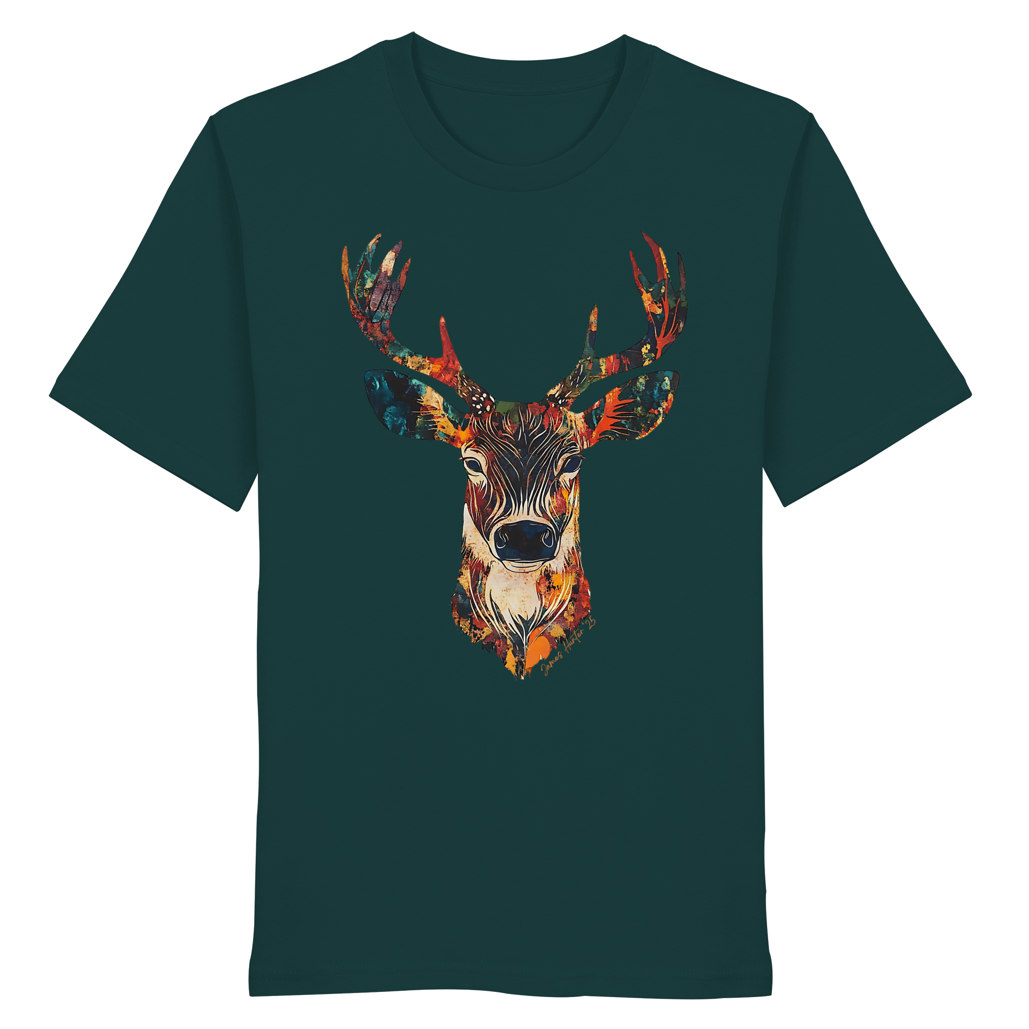 Autumn Crown — Art Collection Organic T-Shirt No. 9 - Organic Shirt
