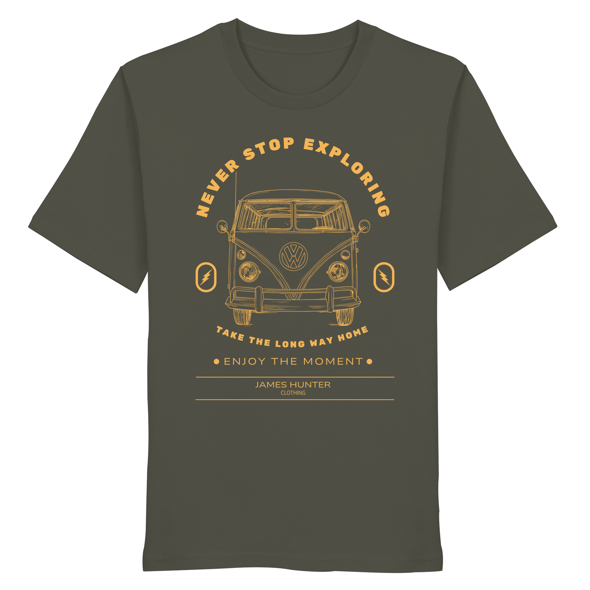 Never Stop Exploring - Organic Shirt