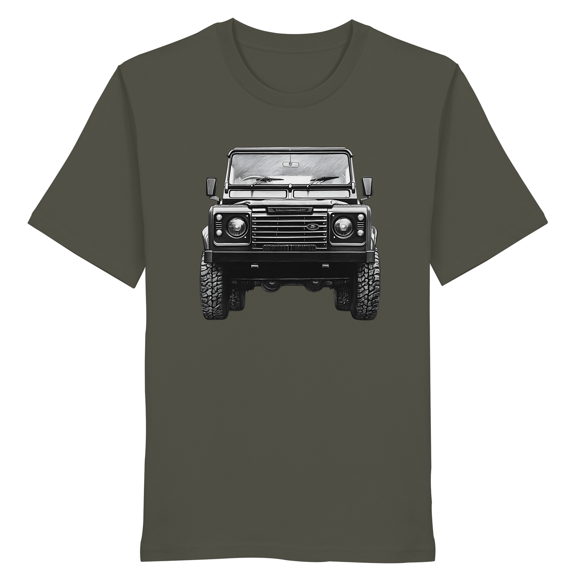 Not lost, just exploring - Defender Style ! - Organic Shirt