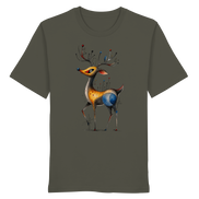 Surreal Stag — Art Collection Organic T-Shirt No. 11
