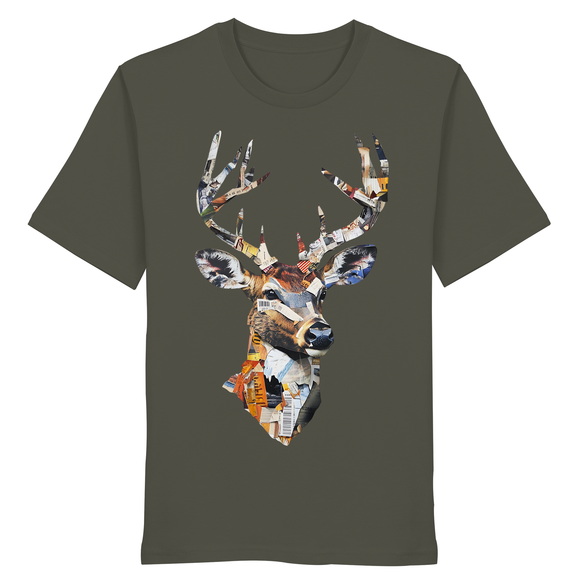 Paper Trail — Art Collection Organic T-Shirt No. 10 - Organic Shirt