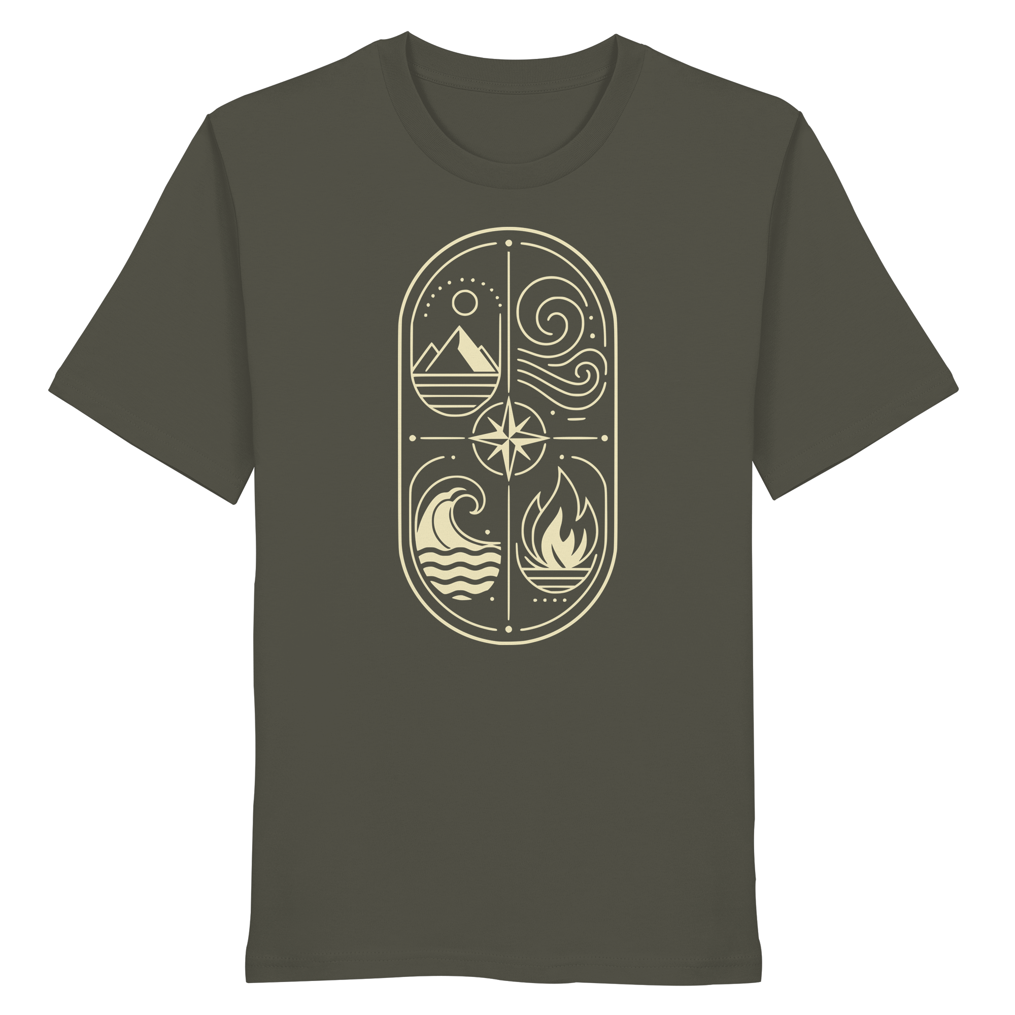 The Four Elements – Nature in Balance 1.0 - Organic Shirt