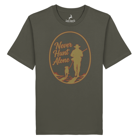 Never Hunt Alone - Organic Shirt