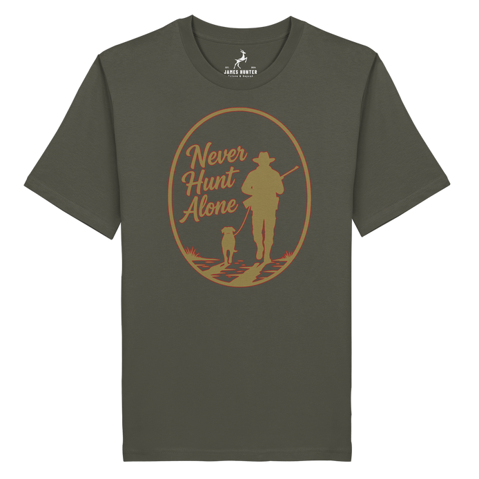 Never Hunt Alone - Organic Shirt