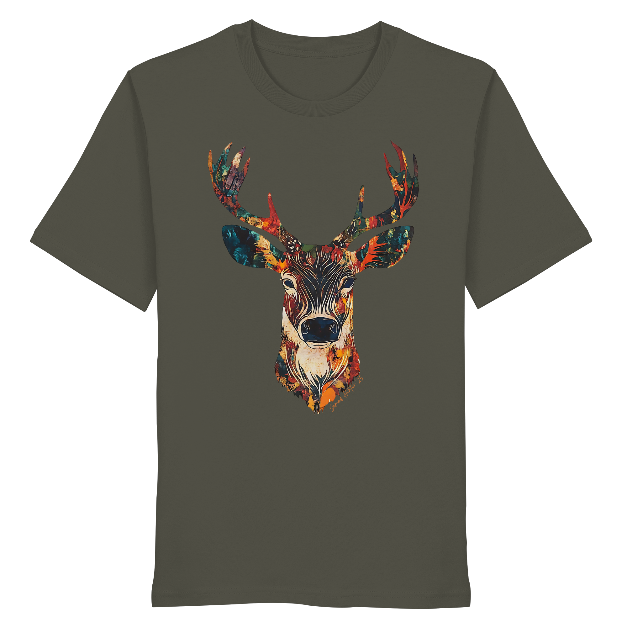 Autumn Crown — Art Collection Organic T-Shirt No. 9 - Organic Shirt
