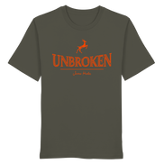 Unbroken — Leaping Deer Organic T-Shirt - Organic Shirt