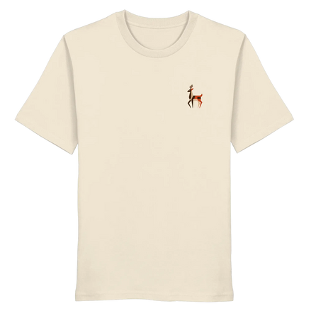 Geometrische Waldkunst - Bio-Shirt