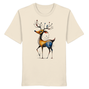 Surreal Stag — Art Collection Organic T-Shirt No. 11