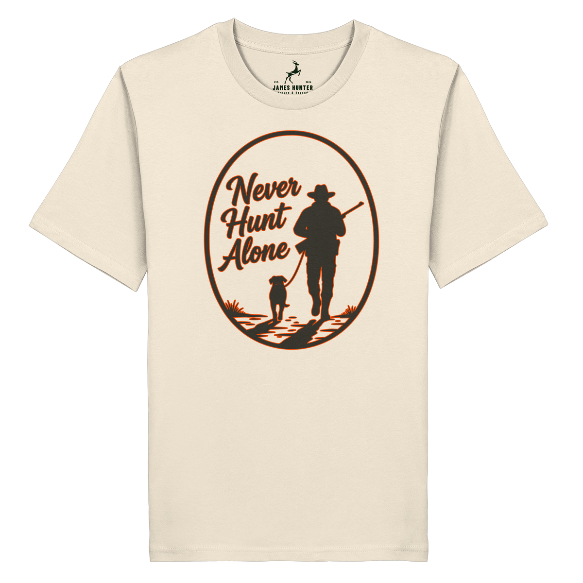 Never Hunt Alone - Organic Shirt