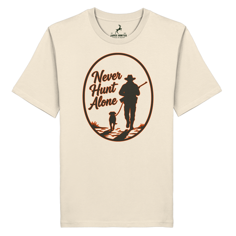 Never Hunt Alone - Organic Shirt