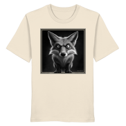 Grumpy Fox Caricature | James Hunter - Organic Shirt