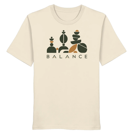 Stone Cairn Outdoorbekleidung – Balance in der Natur – Bio-Shirt