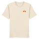 The Encounter — Boar & Hunter & Dog Silhouette Organic T-Shirt - Organic Shirt