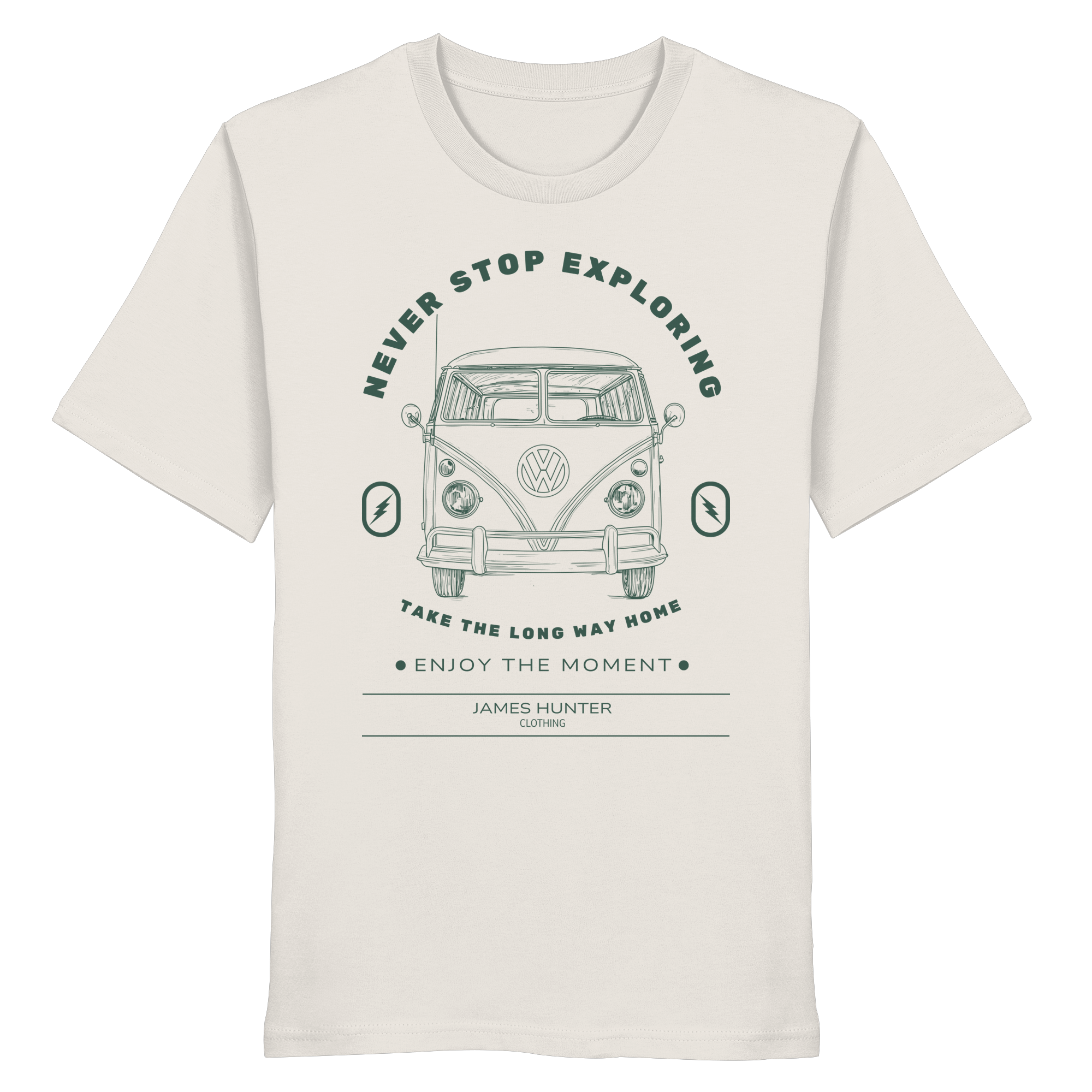Never Stop Exploring - Organic Shirt