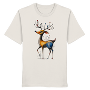 Surreal Stag — Art Collection Organic T-Shirt No. 11