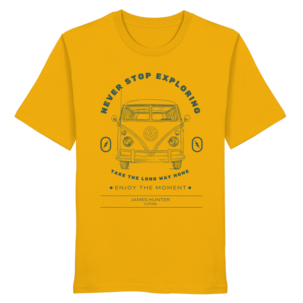 Never Stop Exploring - Organic Shirt