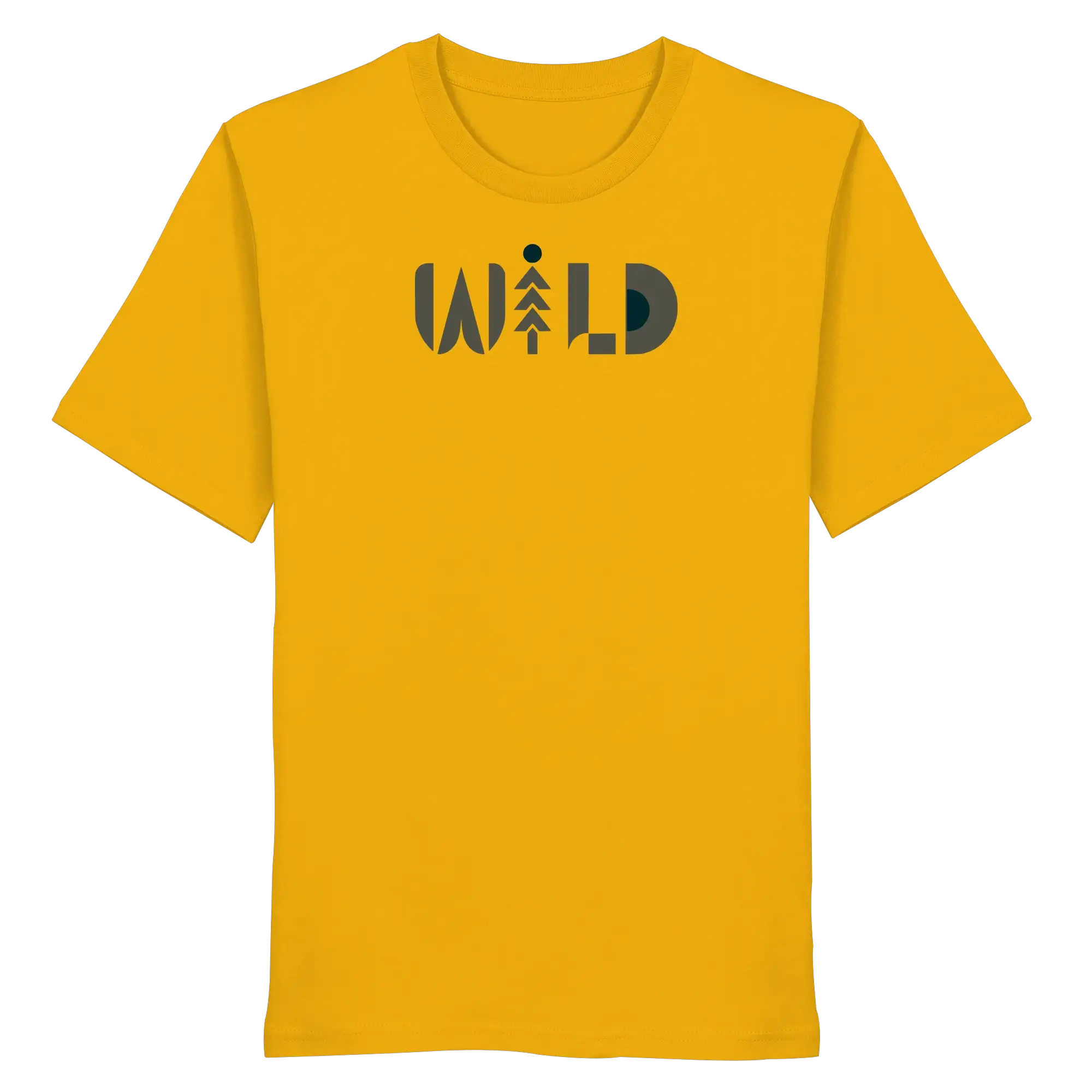 Wild Outdoor Apparel – Retro Pine & Rising Sun Print - Organic Shirt
