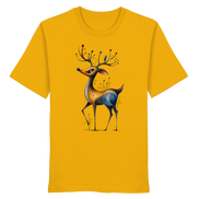 Surreal Stag — Art Collection Organic T-Shirt No. 11