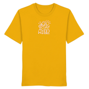 Stay Wild – Mountains, Forest & Sun - Organic Shirt