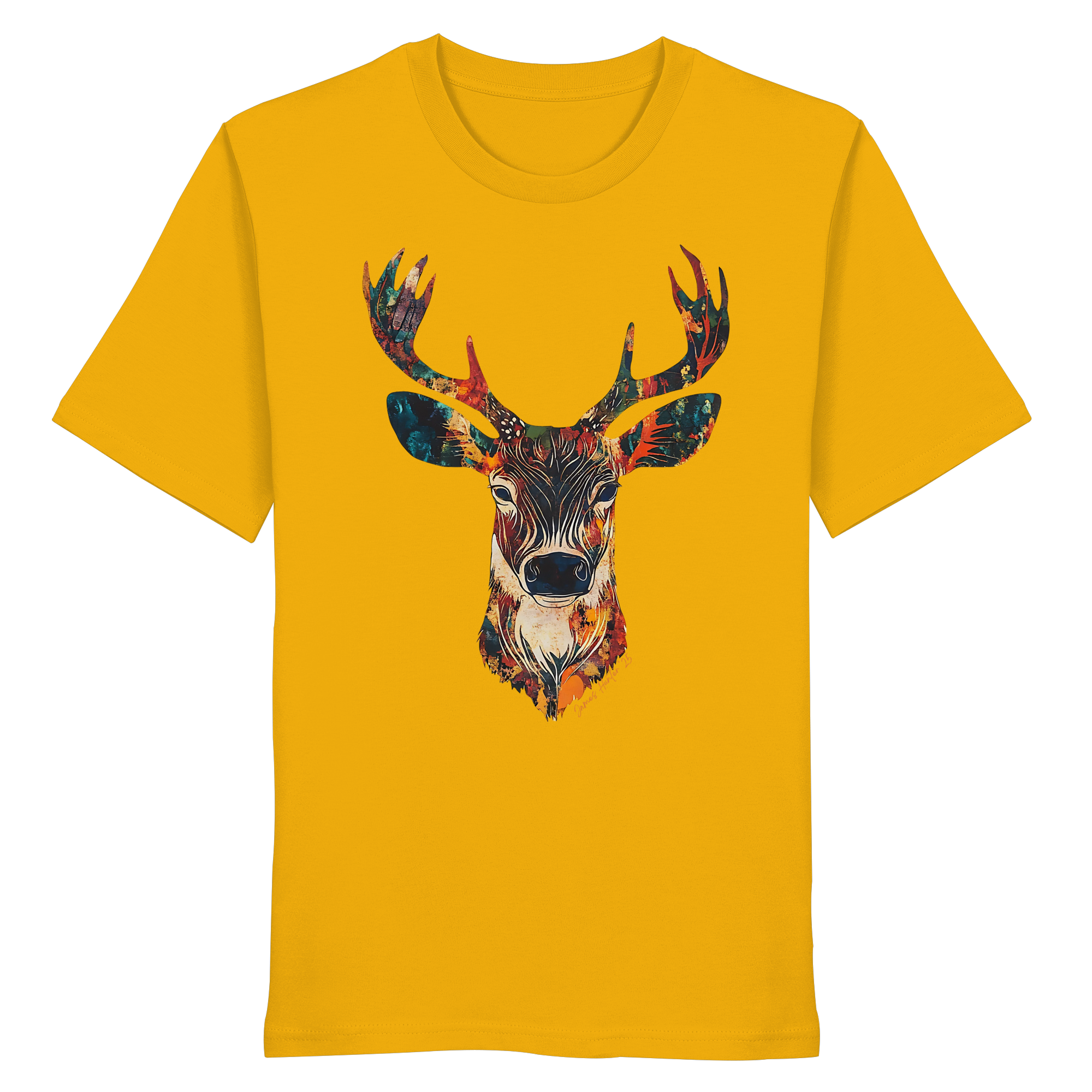 Autumn Crown — Art Collection Organic T-Shirt No. 9 - Organic Shirt