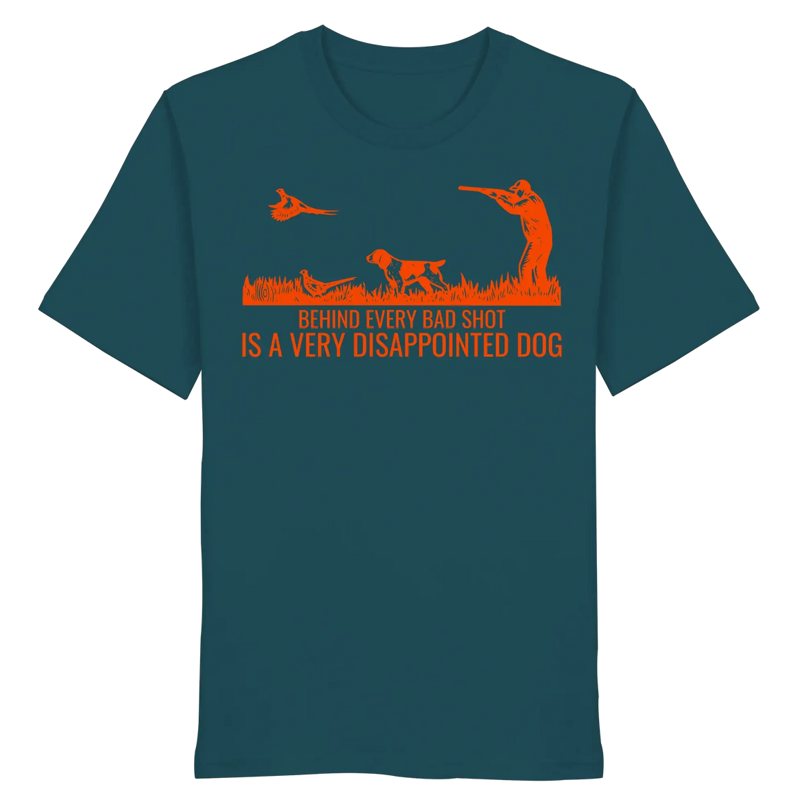 Münsterländer – Behind Every Bad Shot Is A Very Disappointed Dog Kopie - Organic Shirt