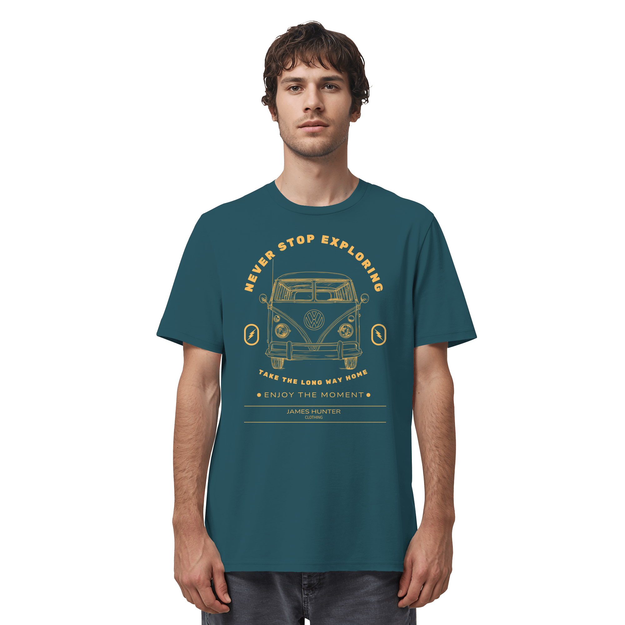 Never Stop Exploring - Organic Shirt