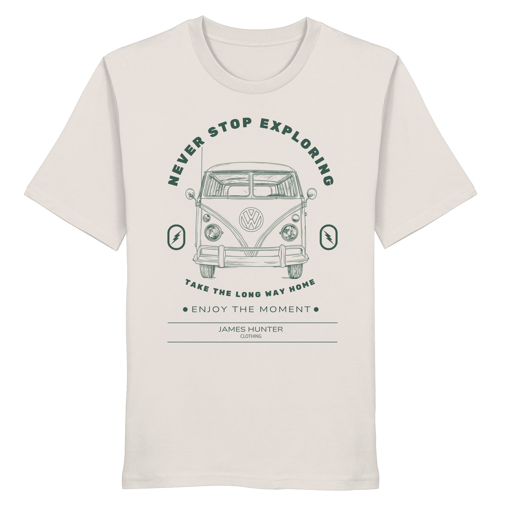 Never Stop Exploring - Organic Shirt