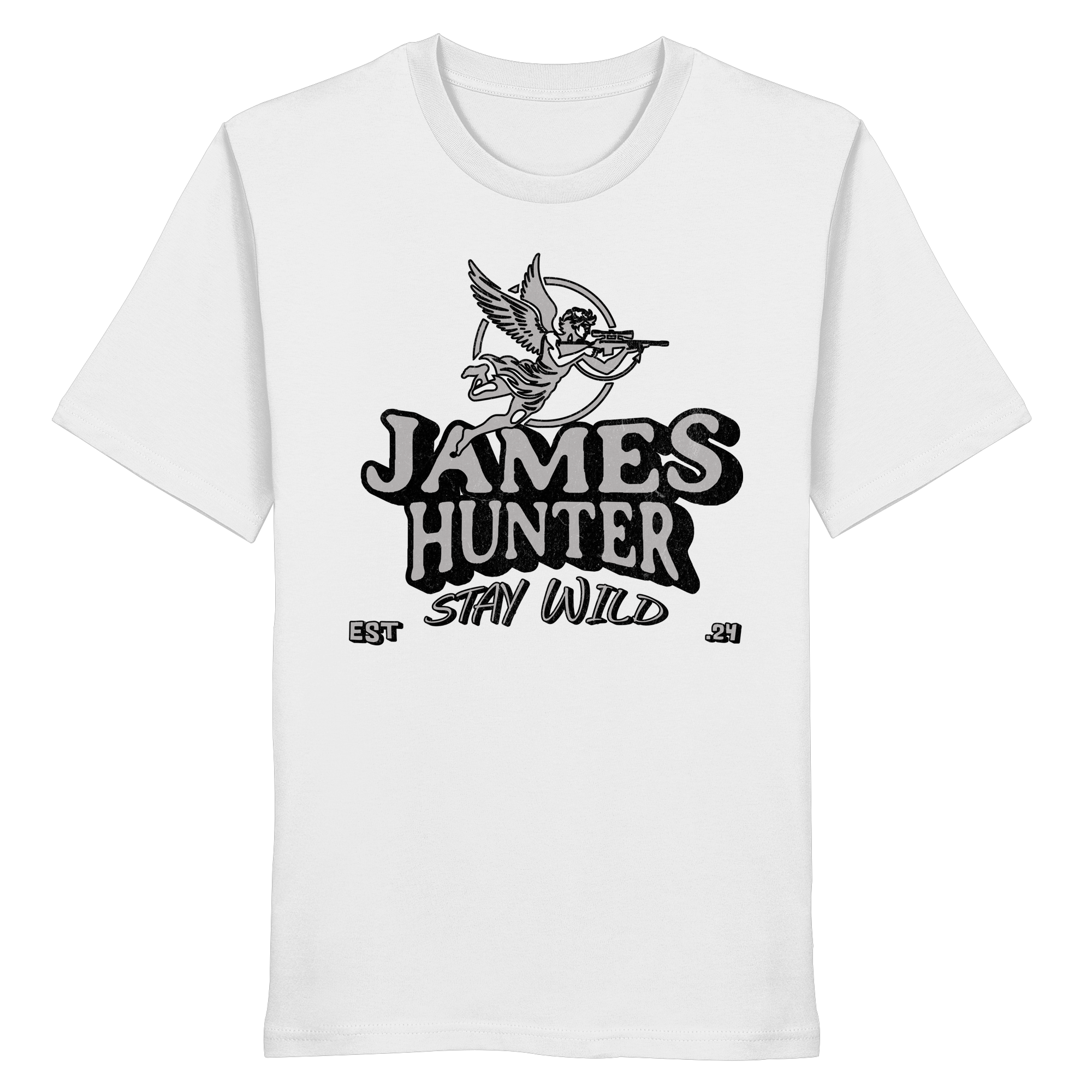 Stay Wild – James Hunter Angel Edition - Organic Shirt