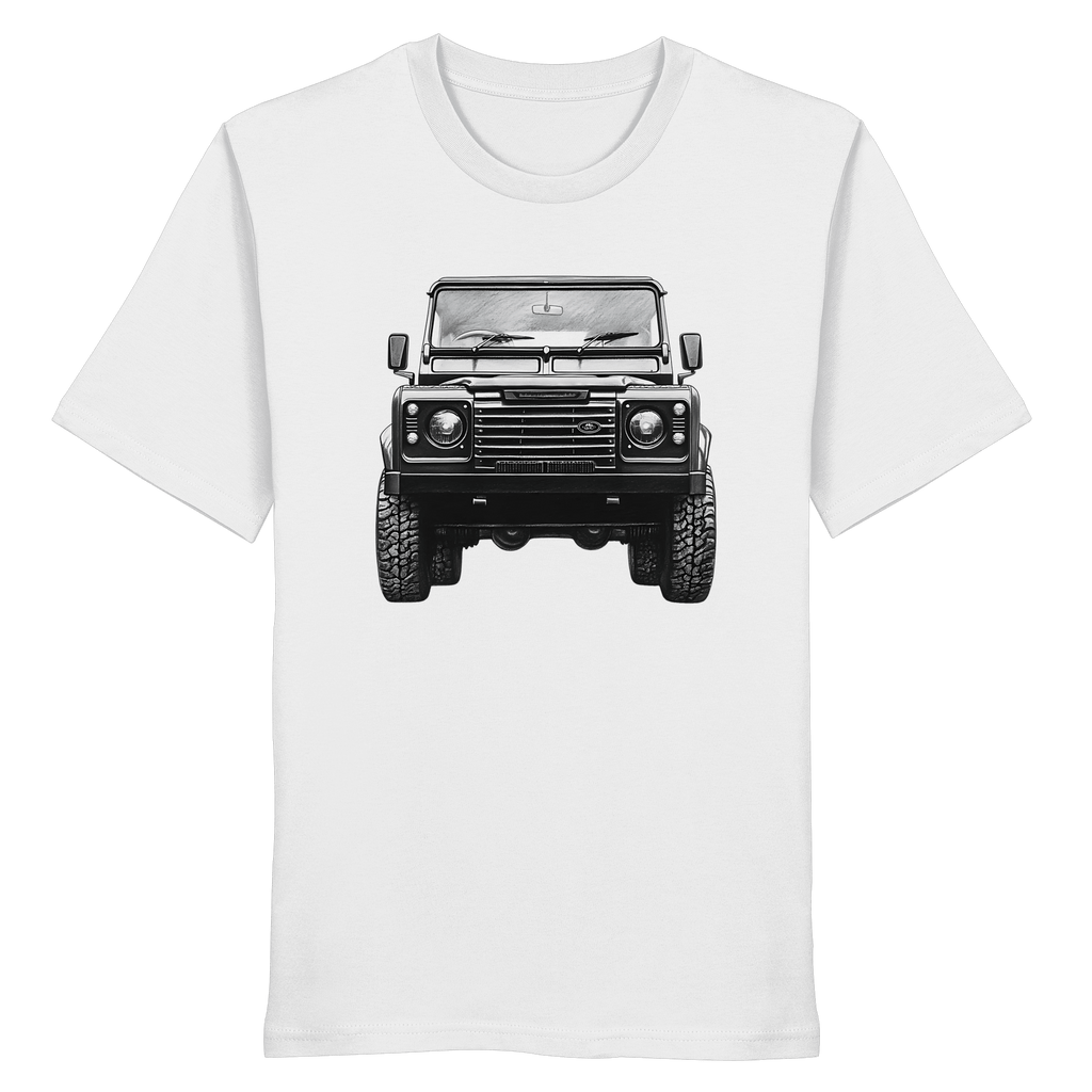 Not lost, just exploring - Defender Style ! - Organic Shirt