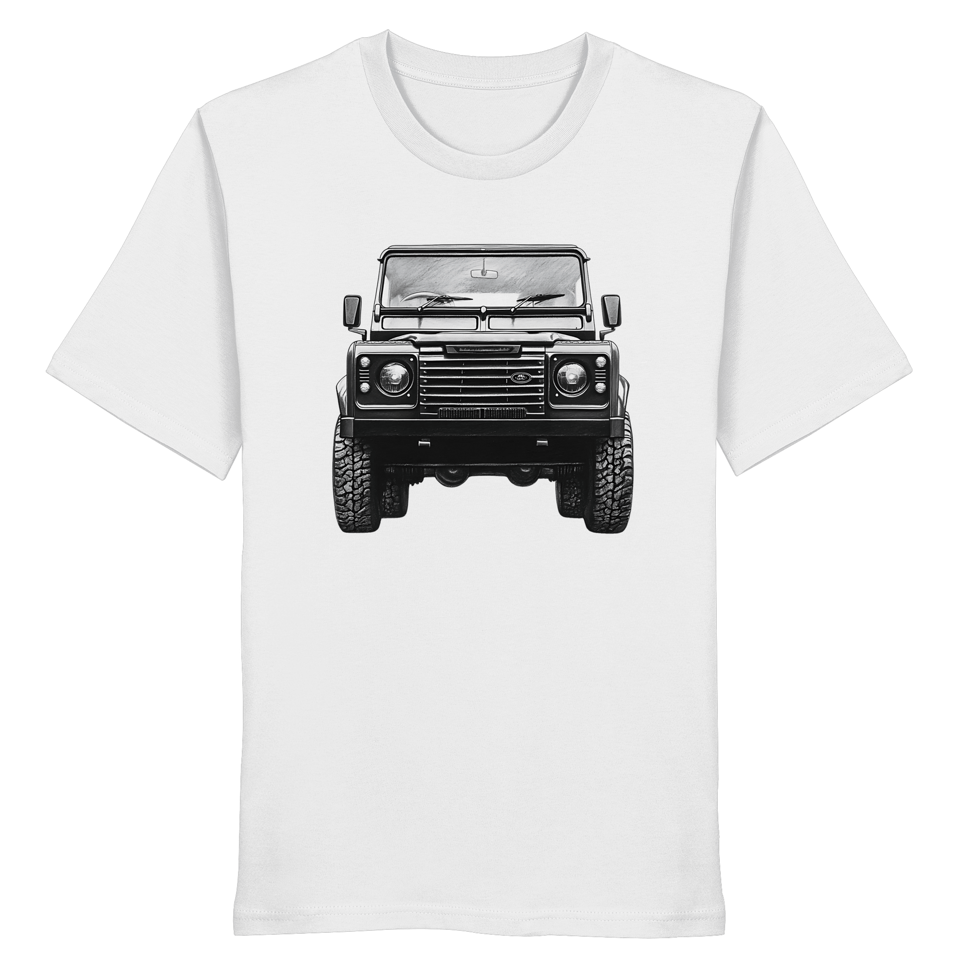 Not lost, just exploring - Defender Style ! - Organic Shirt